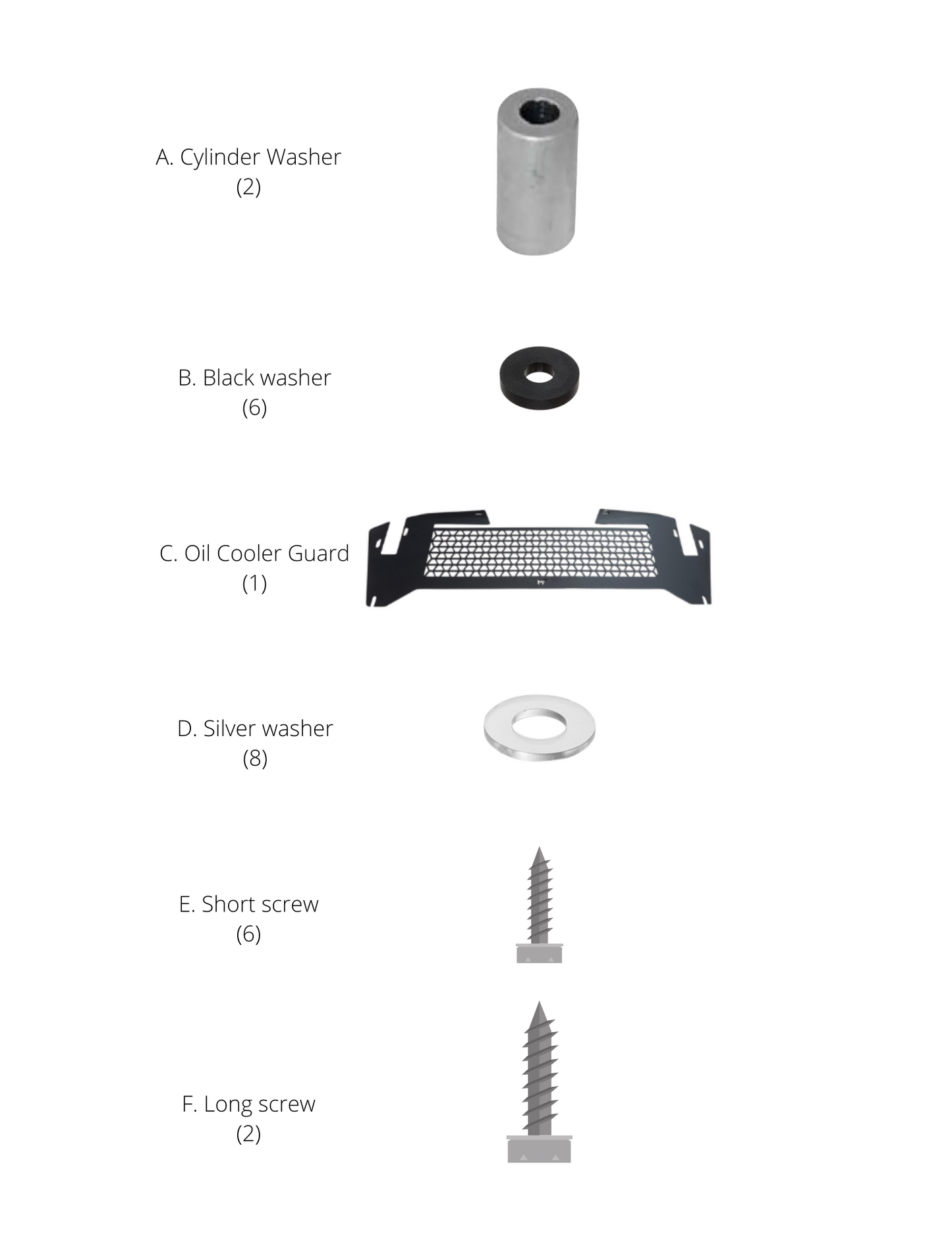 BMW G8X S58 Oil Cooler Guard